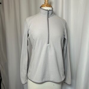 ARC'TERYX GRAY FLEECE PULLOVER - SIZE MEDIUM